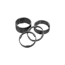 CUBE RFR SPACER CARBON fekete hézagoló szett