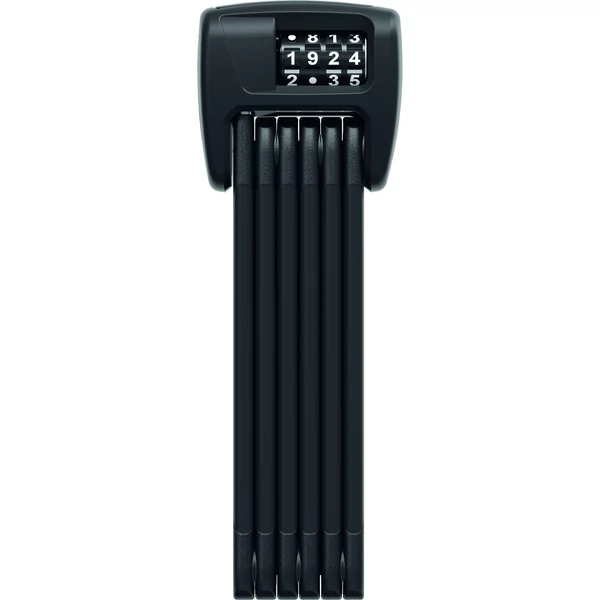 ABUS 6000C/90 BORDO LED fekete számzáras hajtogatós lakat SH tartóval