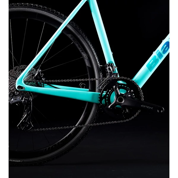 Kép 3/6 - BIANCHI 24 ZOLDER PRO GRX 610 2x11sp Celeste 56 kerékpár
