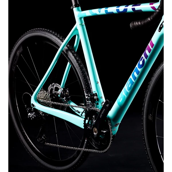 Kép 6/6 - BIANCHI 24 ZOLDER PRO GRX 610 2x11sp Celeste 56 kerékpár