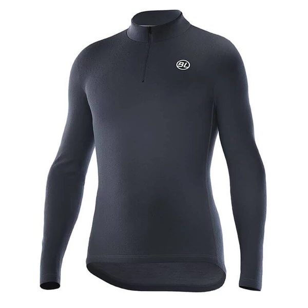 BICYCLE LINE CONNERY Merino hosszú ujjú cipzáros aláöltöző