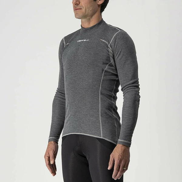 Kép 2/5 - CASTELLI FLANDERS WARM Gray XXL hosszú ujjú aláöltöző