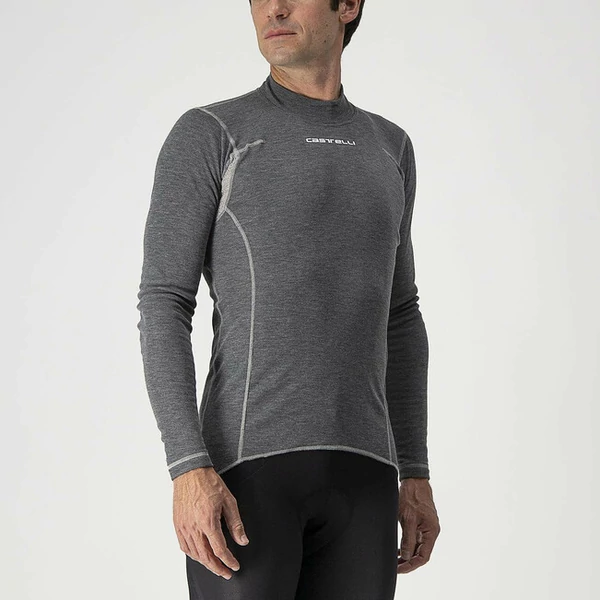 Kép 3/5 - CASTELLI FLANDERS WARM Gray XXL hosszú ujjú aláöltöző