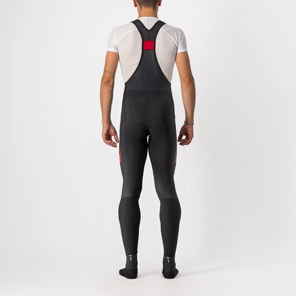 Kép 2/5 - CASTELLI VELOCISSIMO 5 fekete/piros M kantáros hosszúnadrág
