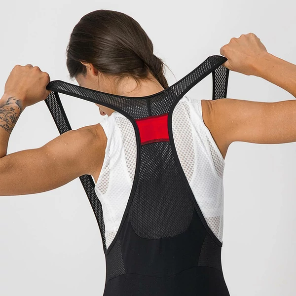 Kép 3/5 - CASTELLI OMLOOP NANO W női vízálló kantáros rövidnadrág