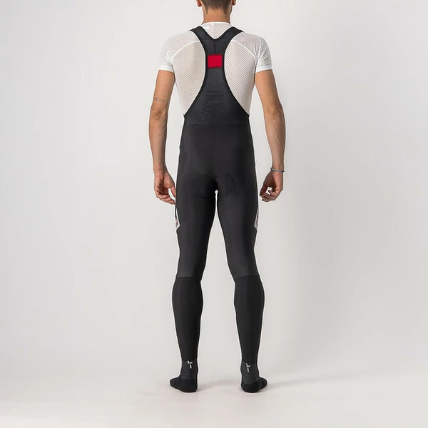 Kép 2/2 - CASTELLI VELOCISSIMO 5 Black/Silver XXL szélálló kantáros hosszúnadrág