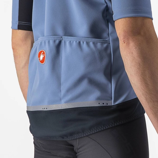 Kép 3/8 - CASTELLI GABBA RoS 2 szélálló rövid ujjú esőmez