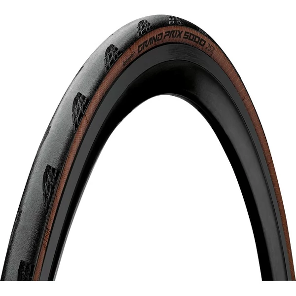 CONTINENTAL GRAND PRIX 5000 28" Black/Transparent 25-622 gumiköpeny