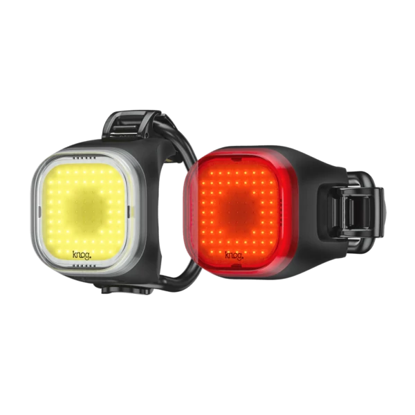 KNOG BLINDER MINI SQUARE TWINPACK lámpaszett