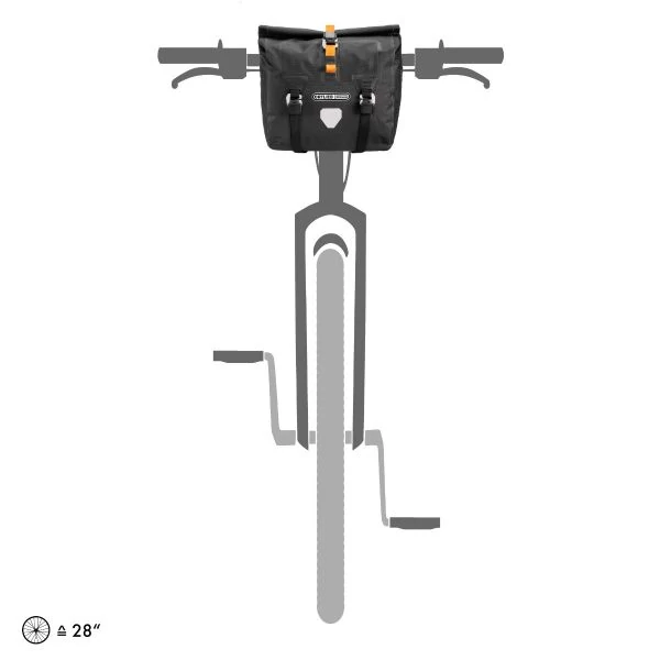 Kép 7/7 - ORTLIEB HANDLEBAR-PACK QR 11 L szürke kormánytáska