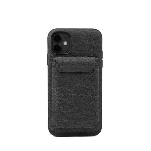 Kép 3/15 - PEAK DESIGN MOBILE WALLET STAND Charcoal tárca kiegészítő