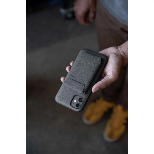 Kép 7/15 - PEAK DESIGN MOBILE WALLET STAND Charcoal tárca kiegészítő