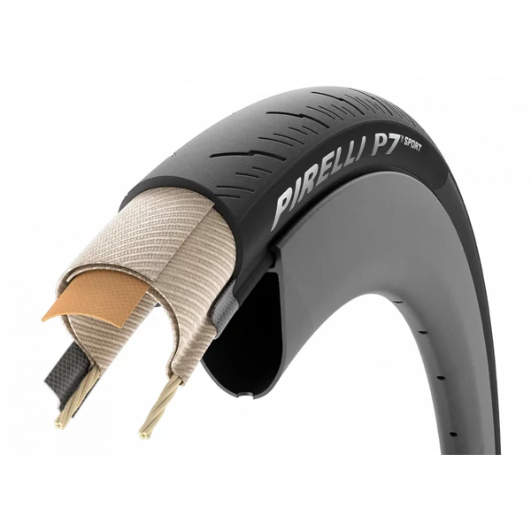 Kép 4/4 - PIRELLI P7 SPORT 28" hajtogatós gumiköpeny