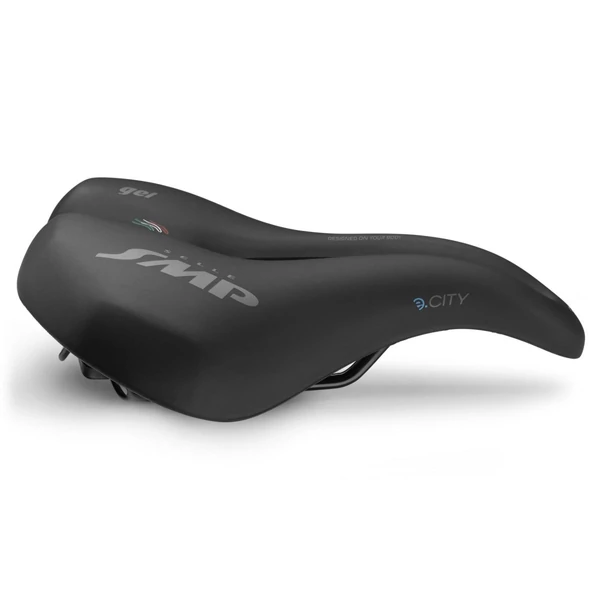 Kép 3/4 - SELLE SMP E-CITY GEL fekete nyereg
