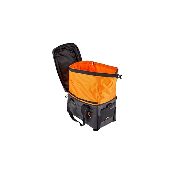 Kép 7/7 - BASIL MILES TARPAULIN TRUNKBAG 7L fekete-narancs csomagtartó táska