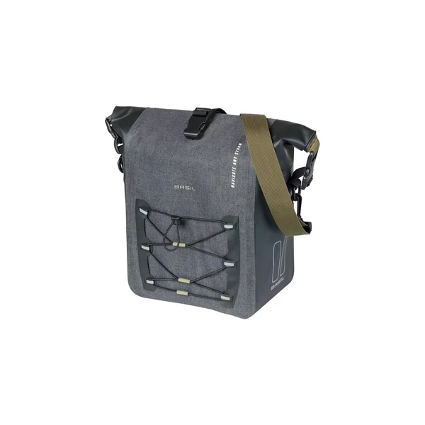 BASIL NAVIGATOR STORM 12-15L fekete M táska csomagtartóra