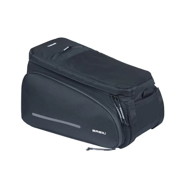 Kép 2/7 - BASIL MOVE TRUNKBAG 10-26L fekete csomagtartó táska