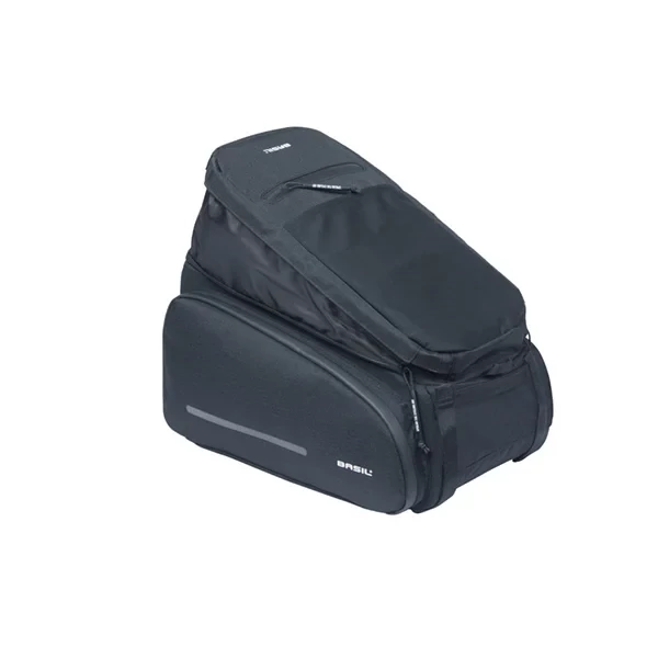 Kép 4/7 - BASIL MOVE TRUNKBAG 10-26L fekete csomagtartó táska