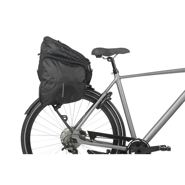 Kép 7/7 - BASIL MOVE TRUNKBAG 10-26L fekete csomagtartó táska