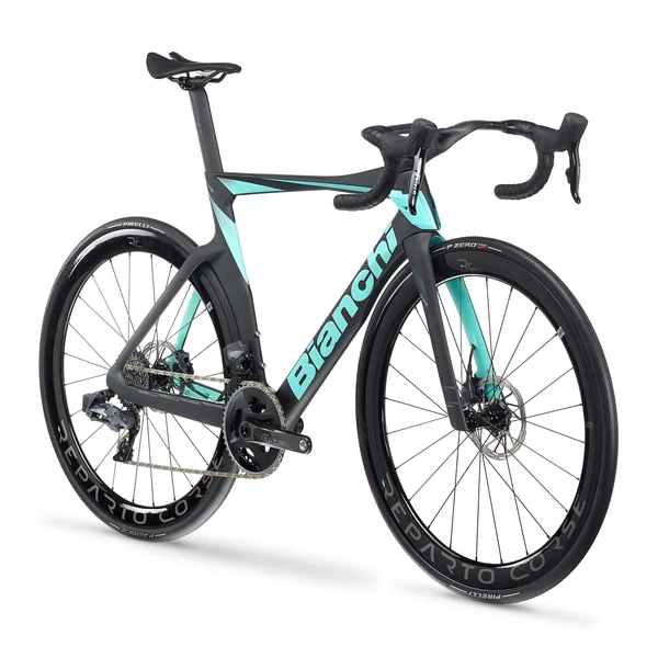 Kép 2/7 - BIANCHI OLTRE PRO Force AXS 12sp kerékpár wattmérővel (2026)
