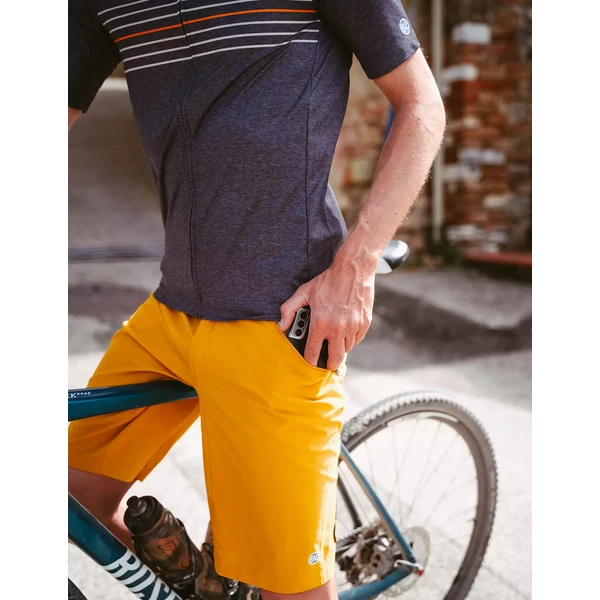Kép 7/7 - BICYCLE LINE OSTIGLIA S3 Mustard XL MTB rövidnadrág