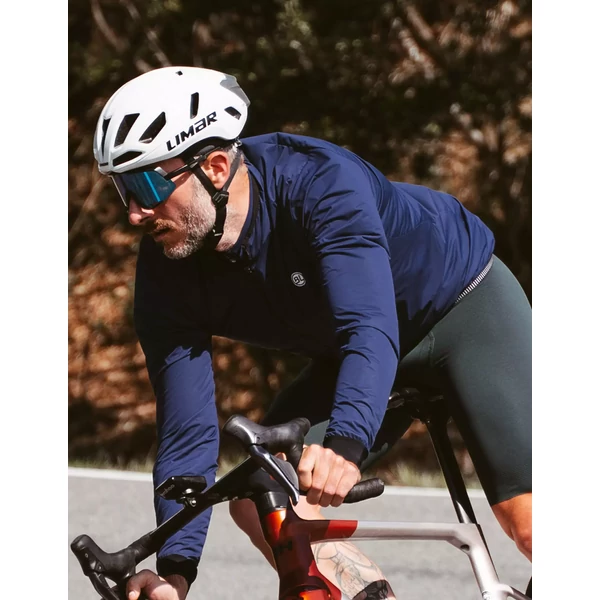 Kép 6/11 - BICYCLE LINE DEFENDER PRO Navy Blue XXXL szélálló kabát