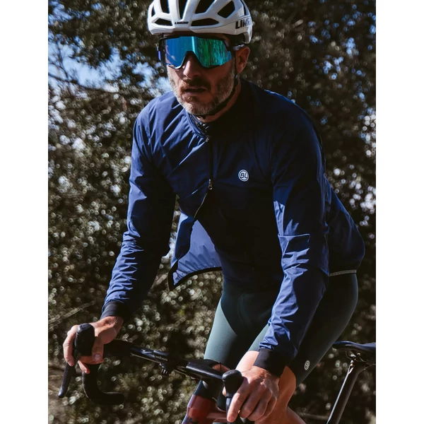 Kép 7/11 - BICYCLE LINE DEFENDER PRO Navy Blue XXXL szélálló kabát