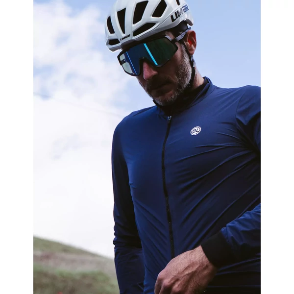 Kép 10/11 - BICYCLE LINE DEFENDER PRO Navy Blue XXXL szélálló kabát