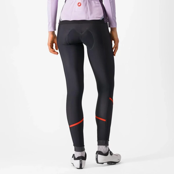 Kép 2/7 - CASTELLI VELOCISSIMA DT Black/Hibiscus L női kantáros hosszúnadrág