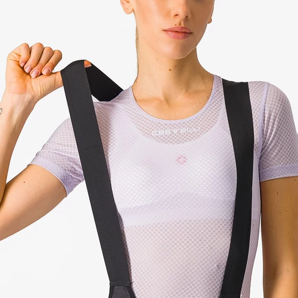 Kép 3/7 - CASTELLI VELOCISSIMA DT Black/Hibiscus L női kantáros hosszúnadrág