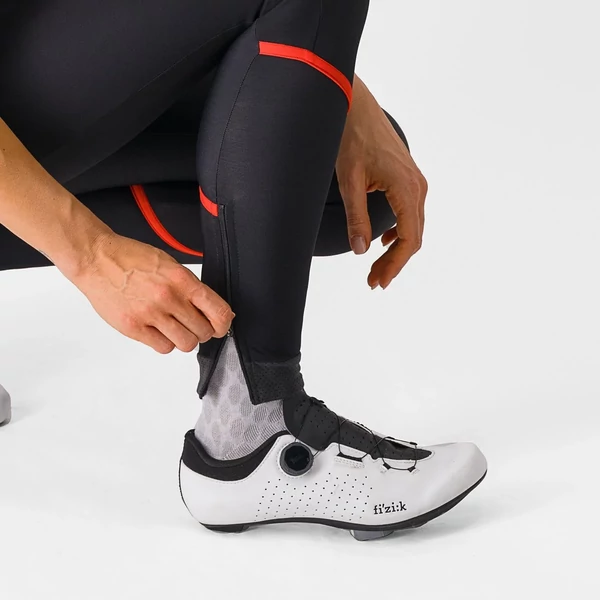 Kép 5/7 - CASTELLI VELOCISSIMA DT Black/Hibiscus L női kantáros hosszúnadrág