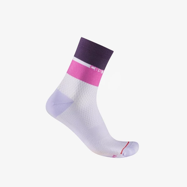 CASTELLI ELEGANTE 12 Orchid/Hortensia-Purple L-XL (39-41) női zokni