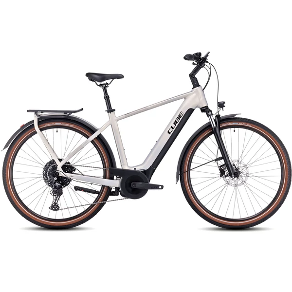 CUBE 24 TOURING HYBRID PRO 625 pearlysilver'n'black M/54 cm kerékpár
