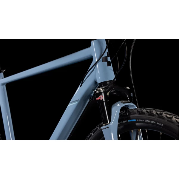 Kép 6/7 - CUBE 25 NATURE EXC pigeonblue'n'black 54 cm kerékpár