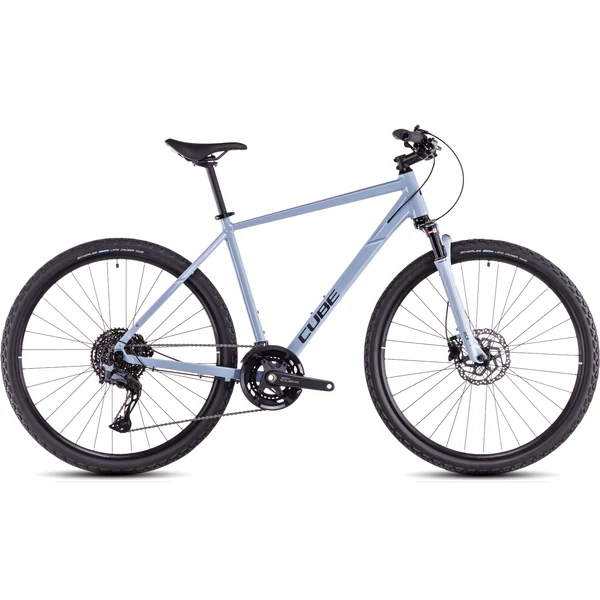 CUBE 25 NATURE EXC pigeonblue'n'black 54 cm kerékpár