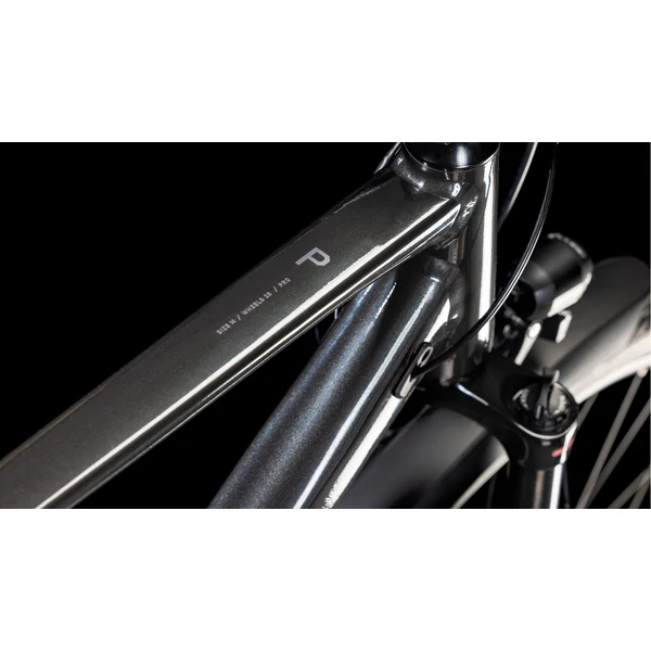 Kép 2/8 - CUBE 25 KATHMANDU PRO grey'n'lunar 46 cm kerékpár