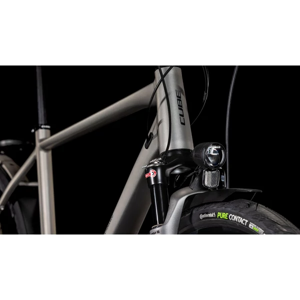 Kép 3/6 - CUBE 25 KATHMANDU EXC grey'n'black 46 cm kerékpár