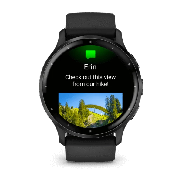 Kép 4/8 - GARMIN VENU 3 fekete sportóra