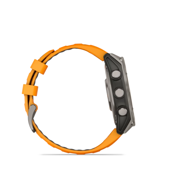 Kép 7/8 - GARMIN FENIX 8 titán/narancs sportóra