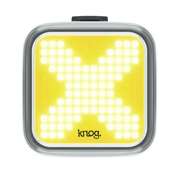 KNOG BLINDER CROSS Black első lámpa