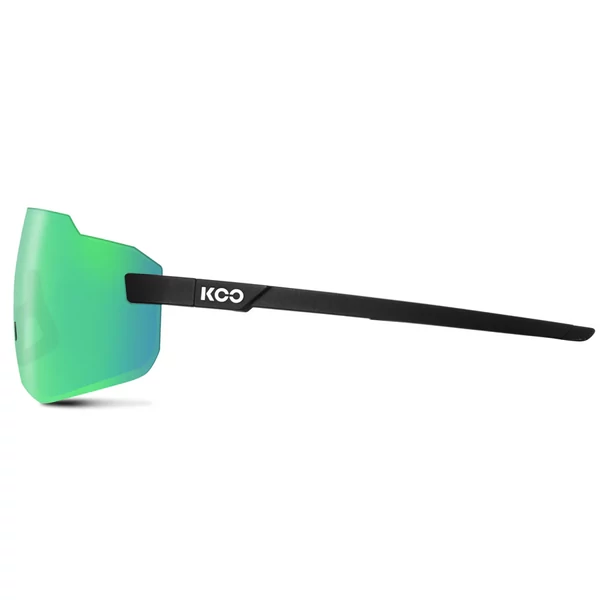Kép 3/3 - KOO SUPERNOVA Black Matt Green/Green Mirror szemüveg