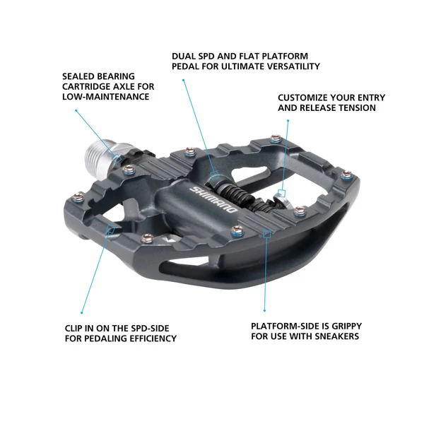 Kép 2/4 - SHIMANO PD-EH500 SPD pedál