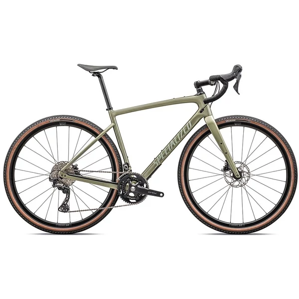 SPECIALIZED DIVERGE SPORT CARBON Metallic Spruce/Spruce 56 cm kerékpár
