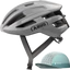 ABUS POWERDOME ACE Race Grey M sisak ajándék sapkával