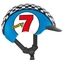 CASCO MINI 2 Lucky 7 kék XS kerékpáros bukósisak