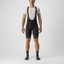 CASTELLI TUTTO NANO Black S kantáros rövidnadrág