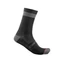 CASTELLI ALPHA 18 Black/Gray XXL (44-47) téli zokni