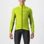 CASTELLI SQUADRA STRETCH lime/sötétszürke XXL szélálló kabát