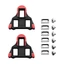 SHIMANO SM-SH10 SPD-SL piros stopli