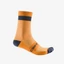 CASTELLI ALPHA 18 Vivid Orange/Gray S-M téli zokni